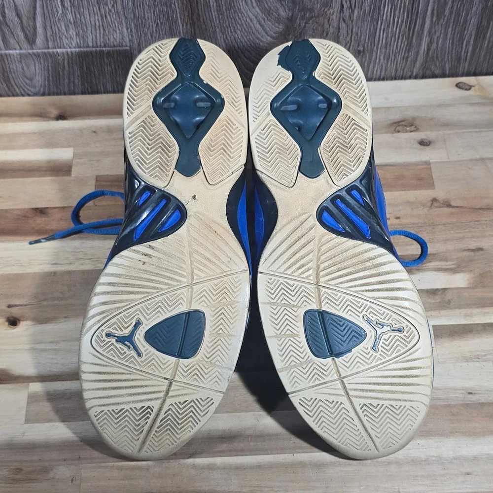 Jordan Melo M8 Anthracite White Varsity Royal 469786-018‎ Size 13 Blue Black